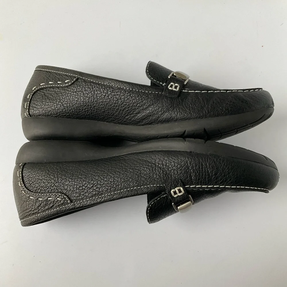 Ariat Black Leather Women Loafers Size 6.5 B - Picture 8 of 10